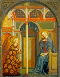 Zwiastowanie, ok. 1423-24 (tempera na płycie)
